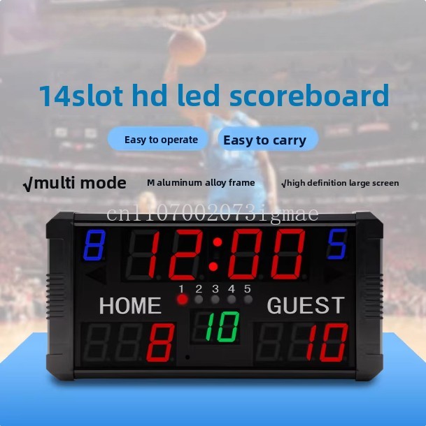 Badminton Scoreboard - Электронное табло для баскетбола с 24-секундным