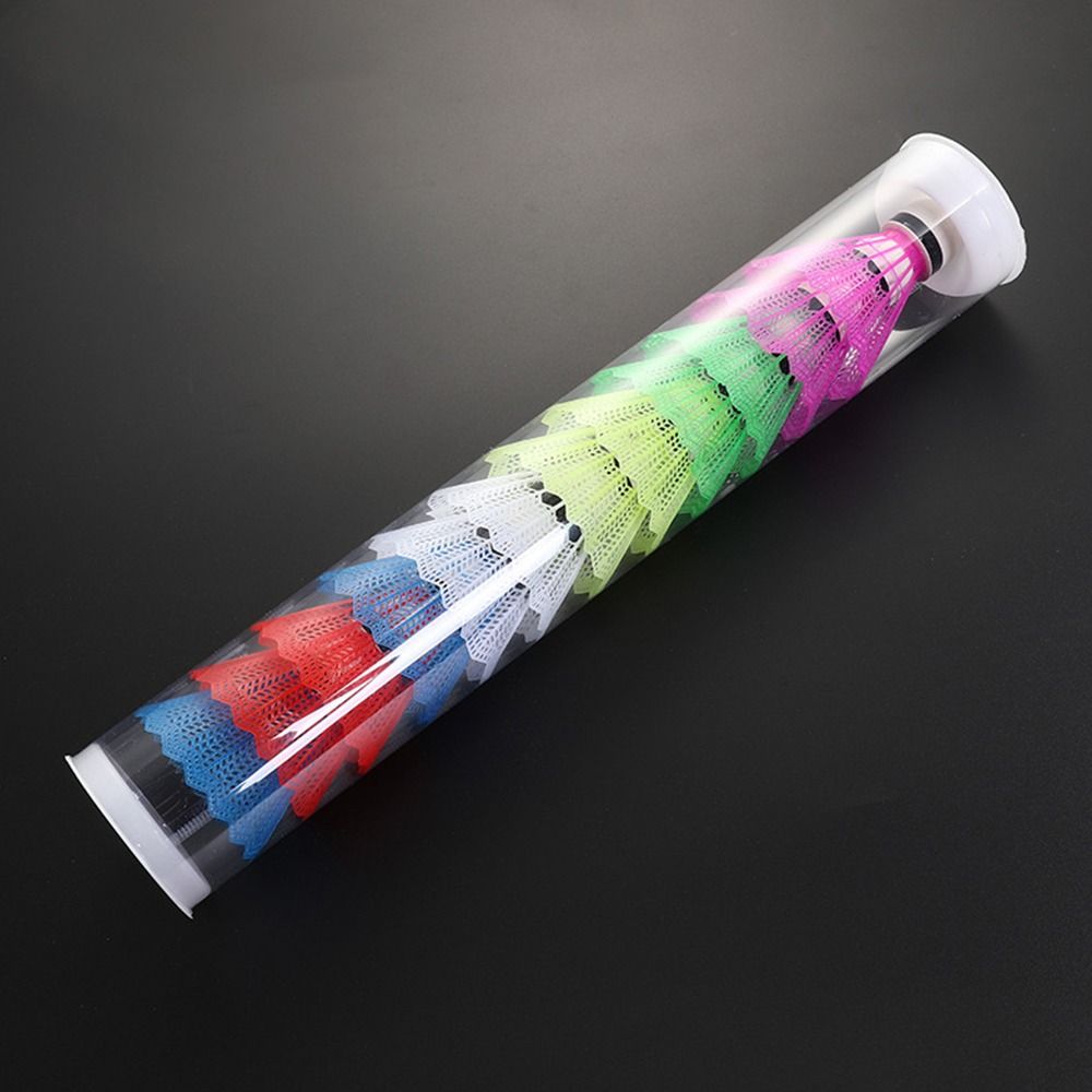 Nylon Shuttlecock 12 - 12 шт., ветрозащитные головки для бадминтона