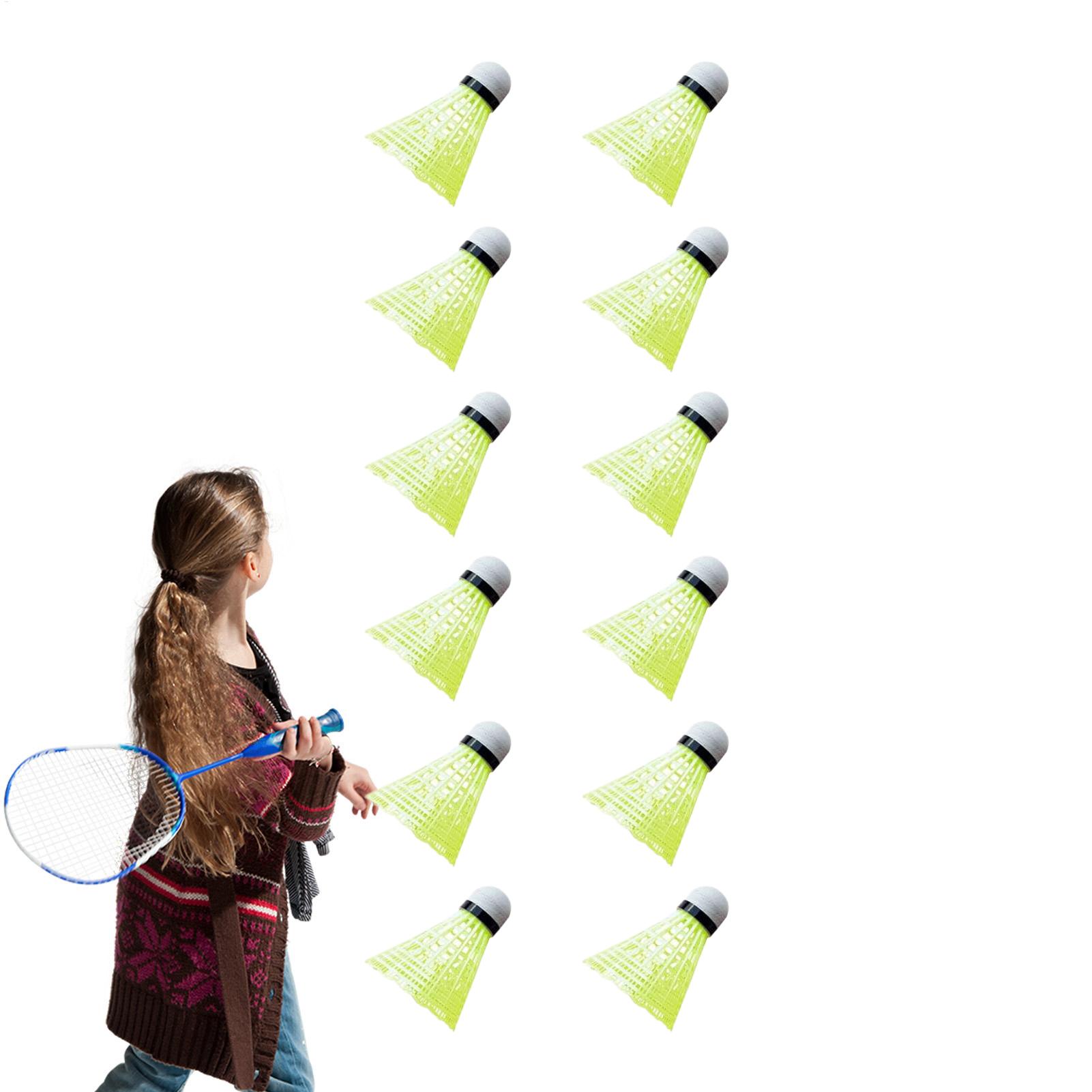 Воланы для бадминтона, 12 штук – обзор и цена Nylon Shuttlecock 12