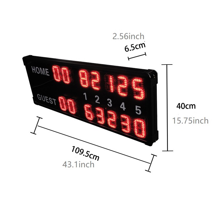 Производство 14 цифр 4-дюймово – обзор и цена Badminton Scoreboard